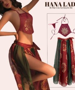 Đồ ngủ cosplay sexy yếm xẻ tà, hóa thân cổ trang vương phi gợi cảm CP286 15