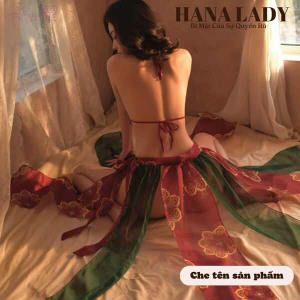 Đồ ngủ cosplay sexy yếm xẻ tà, hóa thân cổ trang vương phi gợi cảm CP286 17
