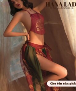 Đồ ngủ cosplay sexy yếm xẻ tà, hóa thân cổ trang vương phi gợi cảm CP286 11