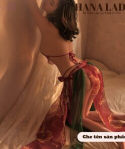 Đồ ngủ cosplay sexy yếm xẻ tà, hóa thân cổ trang vương phi gợi cảm CP286 10