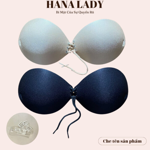 Áo dán bàn tay dây rút nâng độn 3cm, miếng dán ngực tặng kèm dây trong cao cấp DT049 12