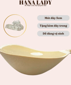 Áo ngực dán siêu nâng, miếng dán nâng ngực tạo khe mút bán mì dày 5cm cao cấp cho cô dâu DT050 16