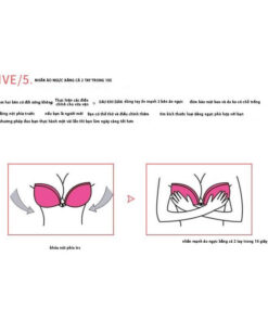 Áo ngực dán siêu nâng, miếng dán nâng ngực tạo khe mút bán mì dày 5cm cao cấp cho cô dâu DT050 20