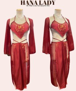 Đồ ngủ cosplay yếm xẻ tà tay rời quyến rũ, Đầm ngủ cổ trang hóa thân vương phi sexy gợi cảm CP296 5 Đồ ngủ cosplay yếm xẻ tà tay rời quyến rũ, Đầm ngủ cổ trang hóa thân vương phi sexy gợi cảm CP296 11