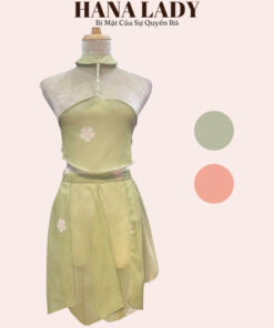 Đầm ngủ cosplay yếm xẻ tà cánh sen gợi cảm, đồ ngủ phong cách cổ trang quyến rũ CP300 17