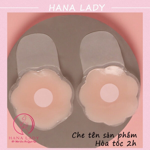 Miếng dán ngực silicon chống xệ - Dán ti nâng ngực trong suốt siêu dính 24