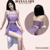 Đồ ngủ cosplay yếm đan dây xẻ tà sexy quyến rũ CP301 2 Đồ ngủ cosplay yếm đan dây xẻ tà sexy quyến rũ CP301 2