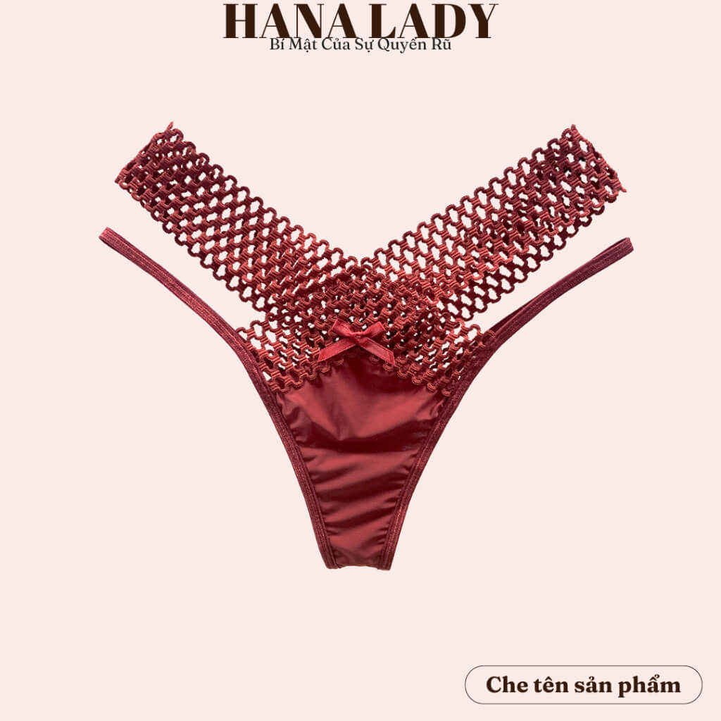 Quần lót lọt khe dây chéo lưới sexy quyến rũ LK110 20