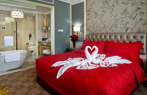 Mách bạn 3 cách trang trí giường cưới đơn giản và lãng mạn 4