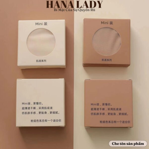 Quần lót nữ - Set 6 quần lót su thạch lụa siêu thoáng mát QL024 18