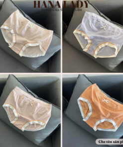 Quần lót nữ - Set 8 quần lót cotton có túi đựng QL025 9 Quần lót nữ - Set 8 quần lót cotton có túi đựng QL025 18