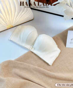 Áo ngực su cúp ngang đa năng - Áo lót nữ đệm bàn tay siêu nâng tặng kèm dây AL011 18