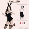 Cosplay Thỏ Ngọc Nhung Cao Cấp, Đồ Ngủ Costume Sexy Mặc Nhà Quyến Rũ Gợi cảm Bodysuit CP120 2
