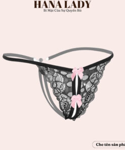 Quần lót lọt khe ren sexy, quần chip gợi cảm nơ quyến rũ LK099 5 Quần lót lọt khe ren sexy, quần chip gợi cảm nơ quyến rũ LK099 10
