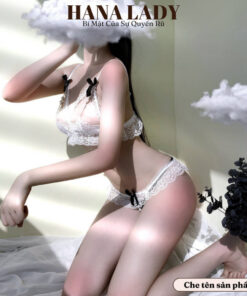 Bộ lót ren nữ - Đồ lót ren quyến rũ phối nơ đính ngọc sexy gợi cảm BL051 20