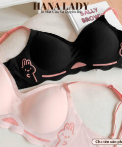 Áo ngực su đúc nâng vòng 1 không gọng mềm mại họa tiết dễ thương AL012 20
