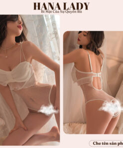 Đồ ngủ sexy - Bodysuit ren nơ xuyên thấu quyến rũ ôm sát siêu gợi cảm VN543 3 Đồ ngủ sexy - Bodysuit ren nơ xuyên thấu quyến rũ ôm sát siêu gợi cảm VN543 12