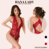 Đồ ngủ sexy - Bodysuit ren hoa nổi hở lưng không đáy khiêu gợi VN537 2 Đồ ngủ sexy - Bodysuit ren hoa nổi hở lưng không đáy khiêu gợi VN537 2