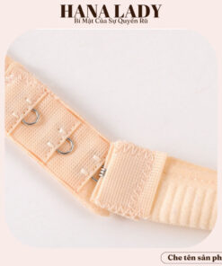 Áo bra nữ thun gân dây bún mút mỏng - Áo lót nữ không gọng cài sau mềm mịn AL013 25