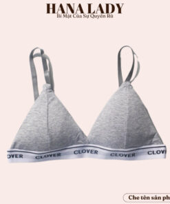 Áo bra thể thao Clover - Áo lót nữ không gọng mềm mại cài sau tiện lợi AL014 15
