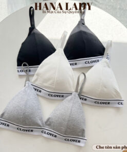 Áo bra thể thao Clover - Áo lót nữ không gọng mềm mại cài sau tiện lợi AL014 16