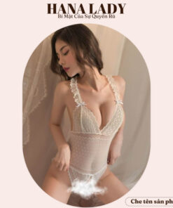 Đồ ngủ bodysuit ren bèo xuyên thấu hở đáy khiêu gợi sexy VN548 5 Đồ ngủ bodysuit ren bèo xuyên thấu hở đáy khiêu gợi sexy VN548 13