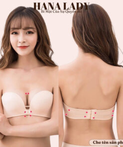 Áo ngực su siêu nâng cúp ngang chống tuột - Áo lót đệm bàn tay dày 3cm nâng độn tạo khe cao cấp AL015 14