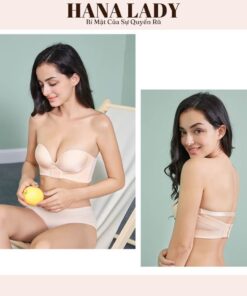 Áo Ngực Không Dây Không Gọng Nâng Ngực Chống Tuột Cài Trước Siêu Quyến Rũ AL05 18