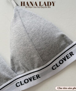 Áo bra thể thao Clover - Áo lót nữ không gọng mềm mại cài sau tiện lợi AL014 18