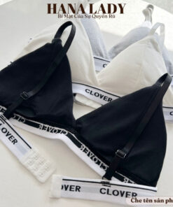 Áo bra thể thao Clover - Áo lót nữ không gọng mềm mại cài sau tiện lợi AL014 21