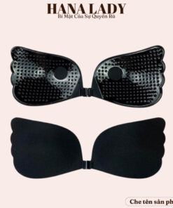 Áo Ngực Dán Cánh Tiên Siêu Nâng - Miếng Dán Silicon Tạo Khe Dày 1cm Tặng Kèm Dây DT055 15