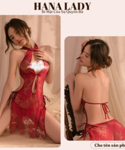 Váy ngủ sườn xám ren xuyên thấu hở lưng xẻ tà quyến rũ gợi cảm VN550 5 Váy ngủ sườn xám ren xuyên thấu hở lưng xẻ tà quyến rũ gợi cảm VN550 16