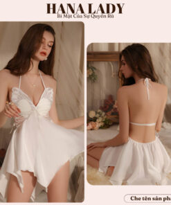 Váy Ngủ Lụa Sexy - Đầm Ngủ Lụa Cao Cấp Có Mút Ngực Hình Bướm Hở Lưng Quyến Rũ VN556 5 Váy Ngủ Lụa Sexy - Đầm Ngủ Lụa Cao Cấp Có Mút Ngực Hình Bướm Hở Lưng Quyến Rũ VN556 17