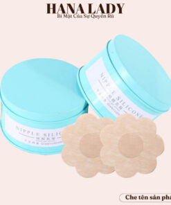 Miếng dán ti giấy - Hộp 60 miếng dán ngực hình hoa thông hơi tiện dụng DT015 12