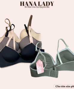Áo Ngực Nữ Su Đúc Không Gọng - Áo Lót Su Mút Bàn Tay Siêu Nâng AL019 18