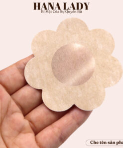 Miếng dán ti giấy - Hộp 60 miếng dán ngực hình hoa thông hơi tiện dụng DT015 13