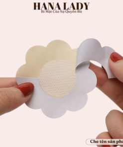 Miếng dán ti giấy - Hộp 60 miếng dán ngực hình hoa thông hơi tiện dụng DT015 16