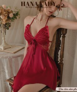 Váy Ngủ Lụa Sexy - Đầm Ngủ Lụa Cao Cấp Có Mút Ngực Hình Bướm Hở Lưng Quyến Rũ VN556 13 Váy Ngủ Lụa Sexy - Đầm Ngủ Lụa Cao Cấp Có Mút Ngực Hình Bướm Hở Lưng Quyến Rũ VN556 25