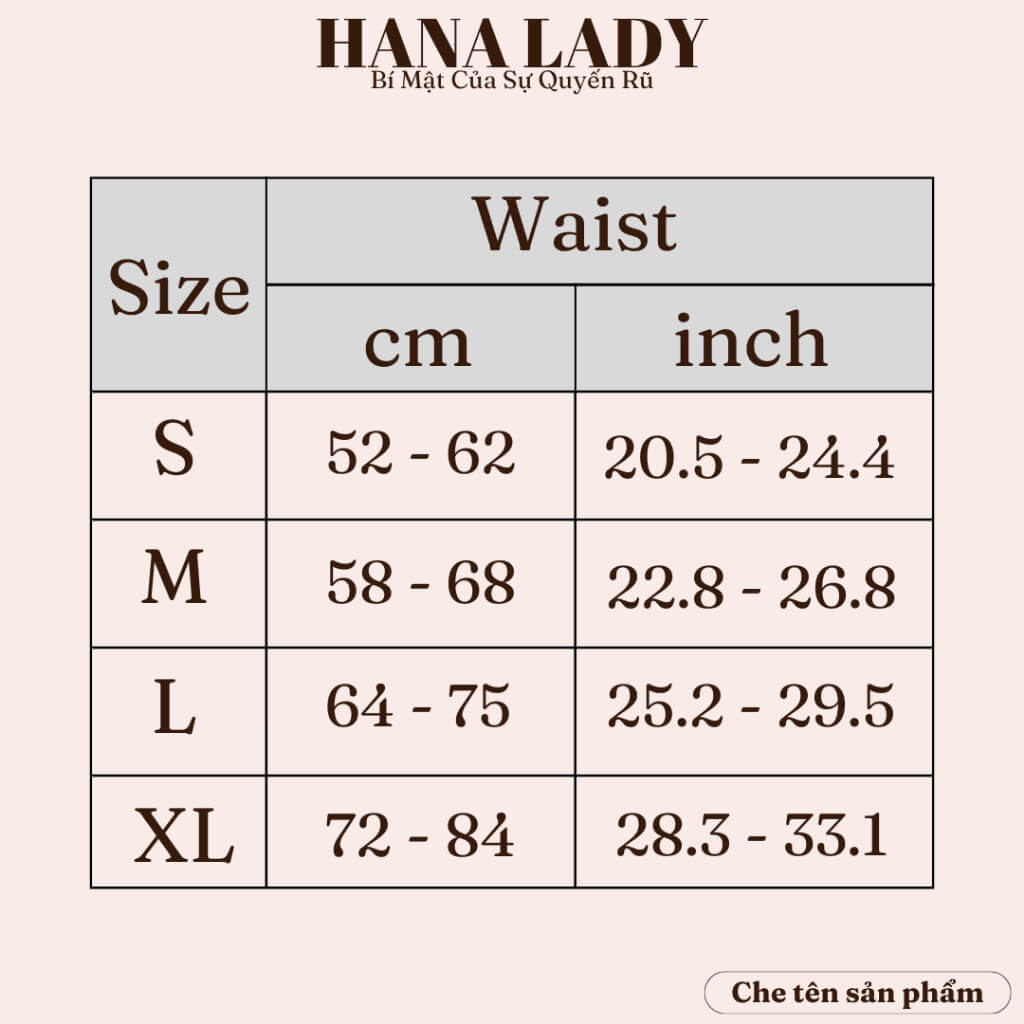 Quần lót lọt khe hỗ trợ định hình eo co dãn 4 chiều - Quần gen cạp cao siêu tôn dáng QL030 22