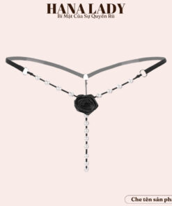 Quần Lọt Khe Sexy Dây Ngọc Hoa Hồng Khiêu Gợi Quyến Rũ LK125 13