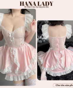 Đồ Ngủ Cosplay Hầu Gái - Đồ Ngủ Hóa Trang Phong Cách Lolita Dễ Thương CP307 10 Đồ Ngủ Cosplay Hầu Gái - Đồ Ngủ Hóa Trang Phong Cách Lolita Dễ Thương CP307 20