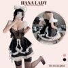 Đồ Ngủ Cosplay Hầu Gái - Đồ Ngủ Hóa Trang Phong Cách Lolita Dễ Thương CP307 1