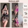 Váy Ngủ Sexy - Áo Choàng Ngủ Ren Gợi Cảm Tặng Kèm Quần Lọt Khe VN557 2 Váy Ngủ Sexy - Áo Choàng Ngủ Ren Gợi Cảm Tặng Kèm Quần Lọt Khe VN557 2