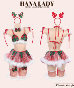 Đồ Ngủ Cosplay Sexy - Bộ Ngủ Hóa Trang Tuần Lộc Noel Quyến Rũ Gợi Cảm CP303 4 Đồ Ngủ Cosplay Sexy - Bộ Ngủ Hóa Trang Tuần Lộc Noel Quyến Rũ Gợi Cảm CP303 12