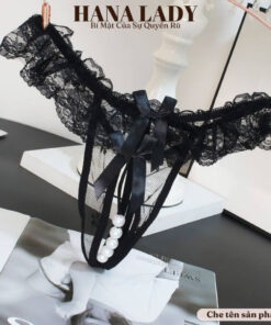 Quần Lọt Khe Sexy - Quần Lót Nữ Ren Quyến Rũ Nơ Bèo Hở Đáy Phối Ngọc LK128 11 Quần Lọt Khe Sexy - Quần Lót Nữ Ren Quyến Rũ Nơ Bèo Hở Đáy Phối Ngọc LK128 21