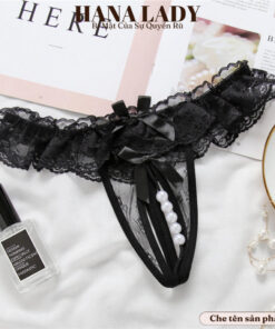 Quần Lọt Khe Sexy - Quần Lót Nữ Ren Quyến Rũ Nơ Bèo Hở Đáy Phối Ngọc LK128 6 Quần Lọt Khe Sexy - Quần Lót Nữ Ren Quyến Rũ Nơ Bèo Hở Đáy Phối Ngọc LK128 16