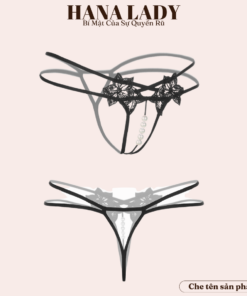 Quần Lọt Khe Sexy Dây Chéo Hoa Phối Ngọc Hở Đáy Gợi Cảm LK127 23