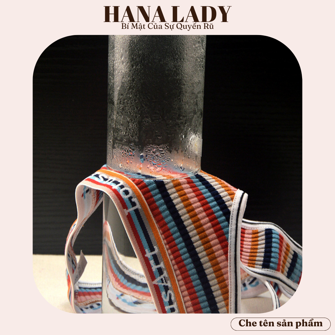 Quần Lót Nữ Sexy - Quần Lọt Khe Cotton Họa Tiết Sọc Nhiều Màu Sắc LK133 20