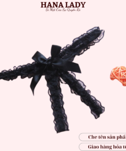 Quần Lót Lọt Khe Nữ, Quần Chip Ren Hở Đáy Phối Nơ Quyến Rũ LK146 11 Quần Lót Lọt Khe Nữ, Quần Chip Ren Hở Đáy Phối Nơ Quyến Rũ LK146 21