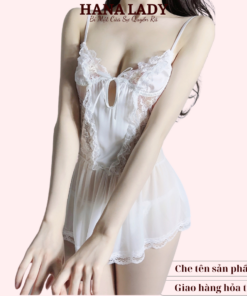 Váy Ngủ Sexy - Đầm Ngủ 2 Dây Phối Ren Quyến Rũ VN566 10 Váy Ngủ Sexy - Đầm Ngủ 2 Dây Phối Ren Quyến Rũ VN566 22